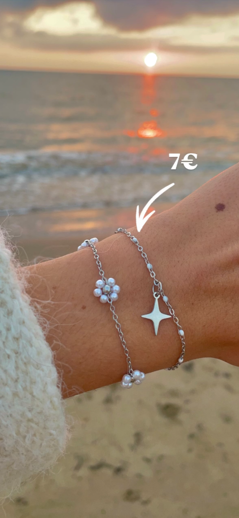 Bracelet étoile filante