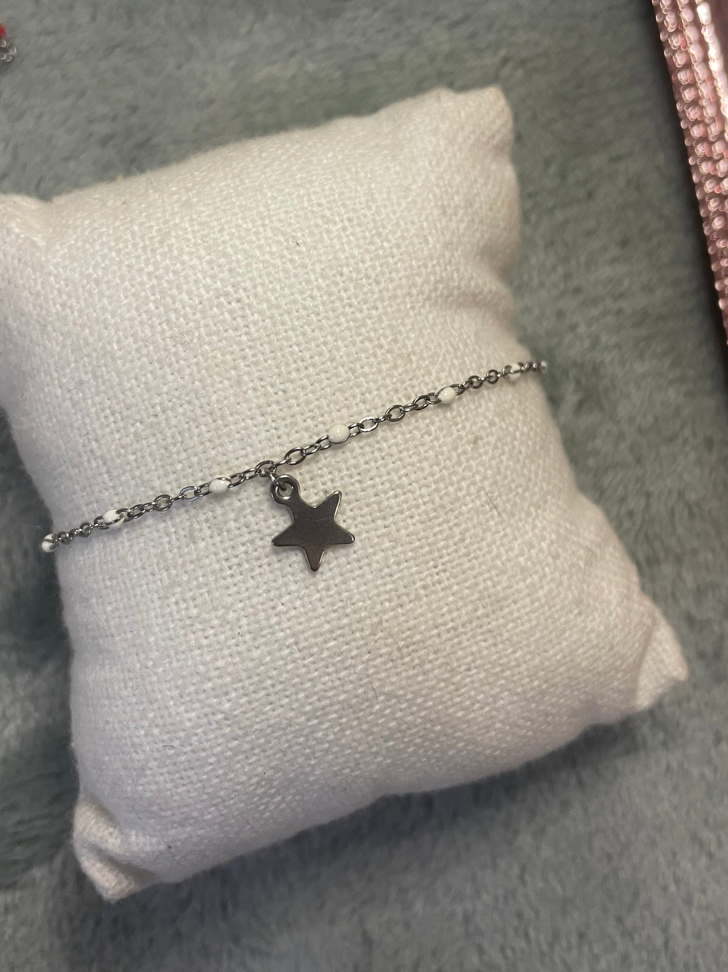 Bracelet chaîne étoile