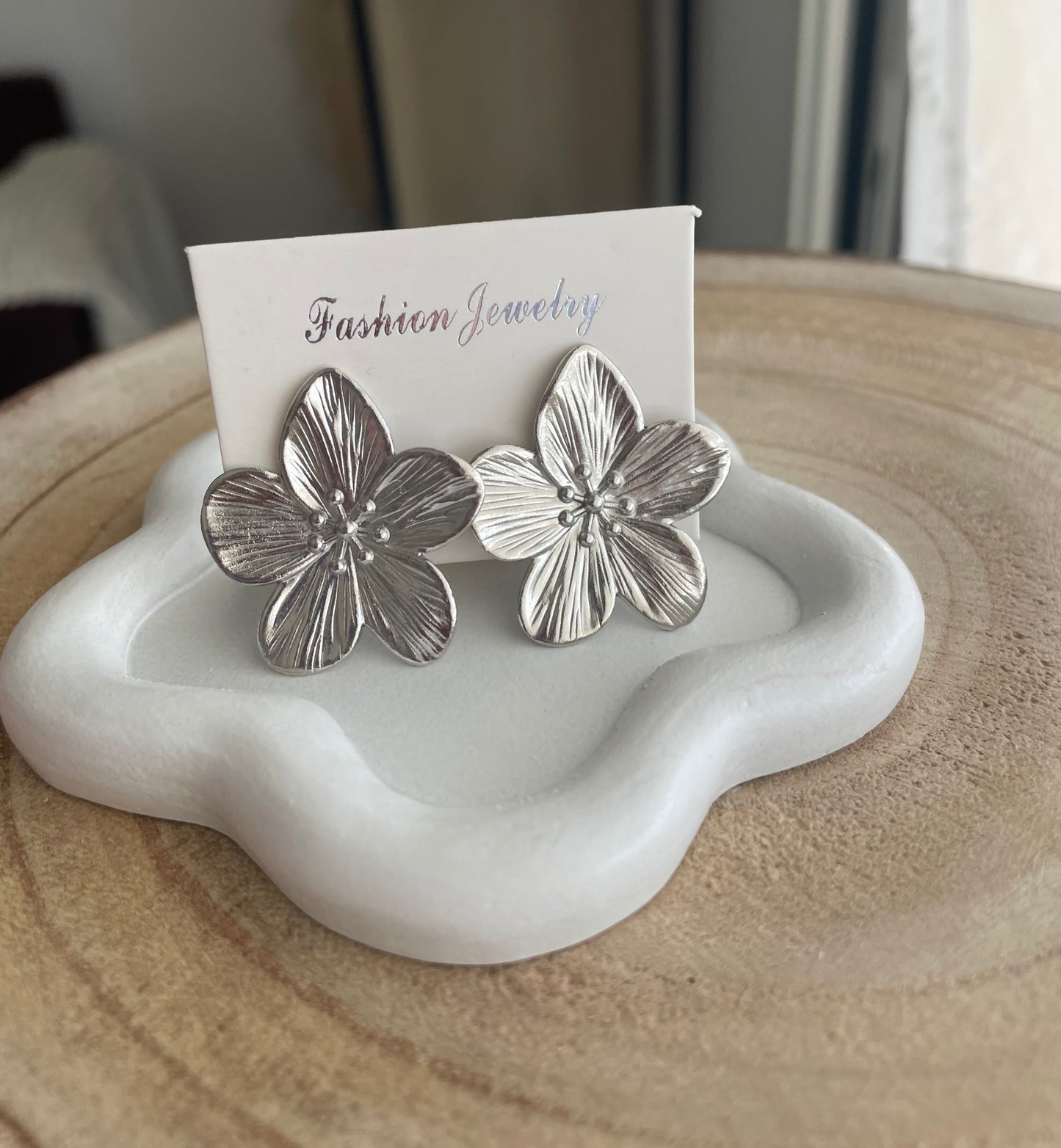 Boucle d'oreille Flora