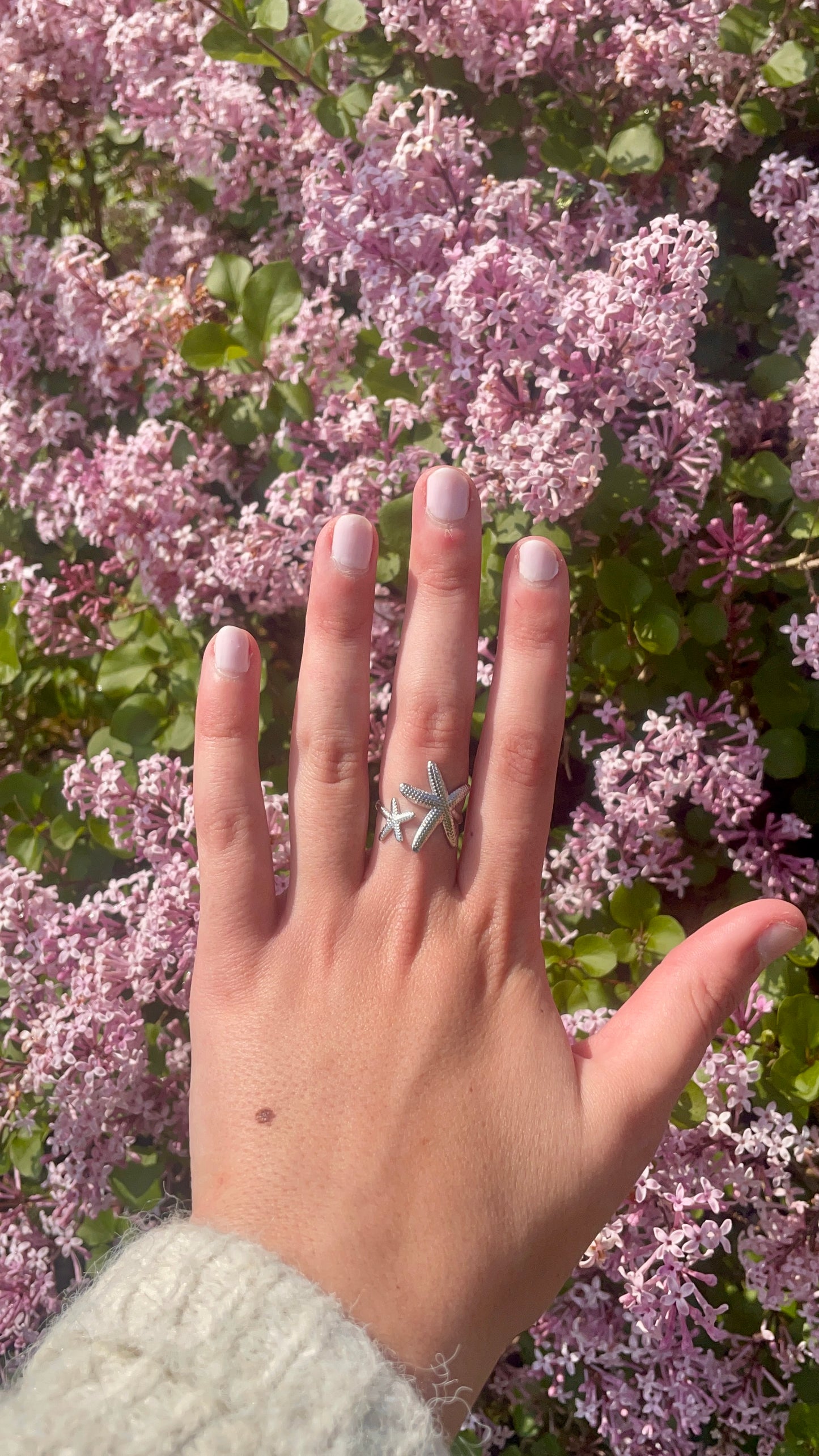 Bague étoile de mer