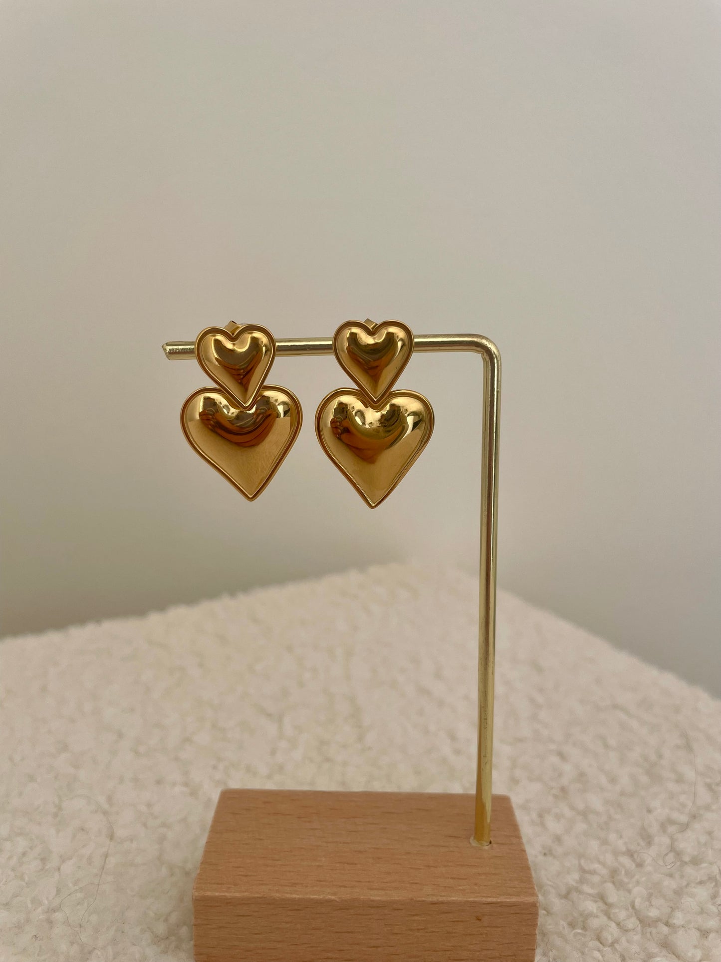 Boucle d'oreille coeur