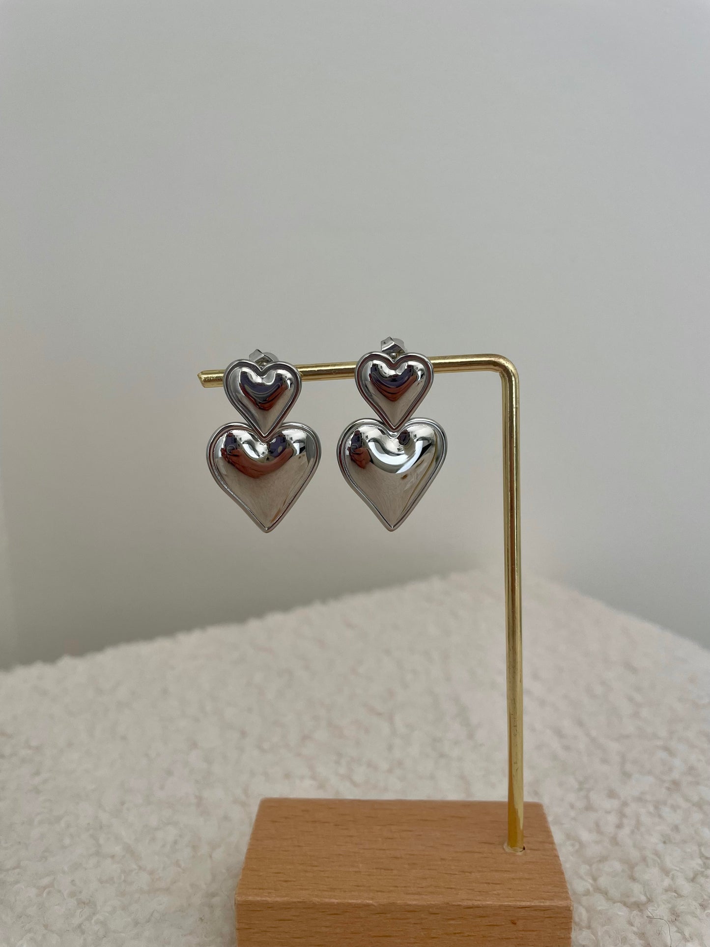 Boucle d'oreille coeur