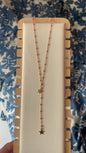 Collier cravate étoile