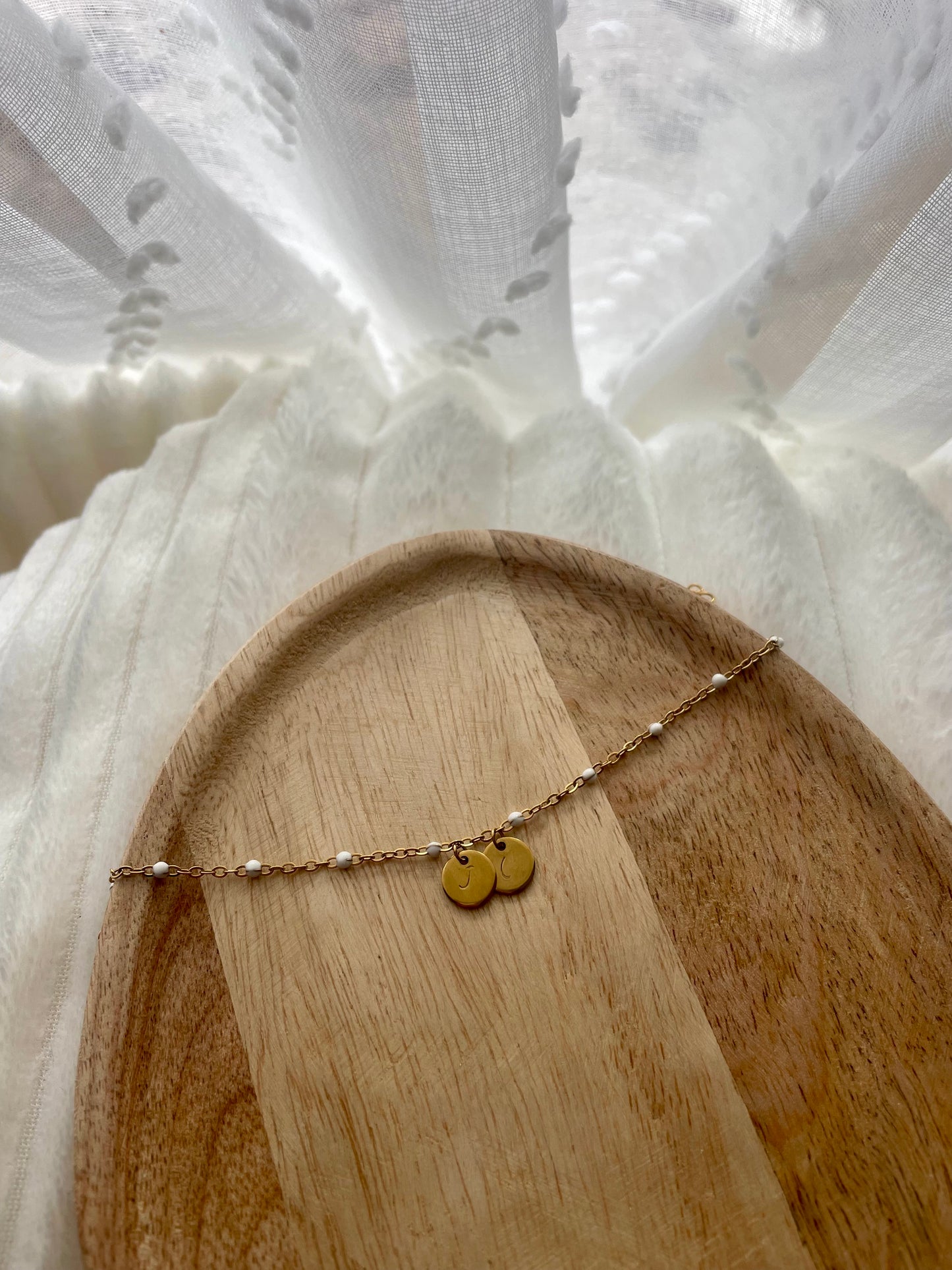 Bracelet lettres personnalisées