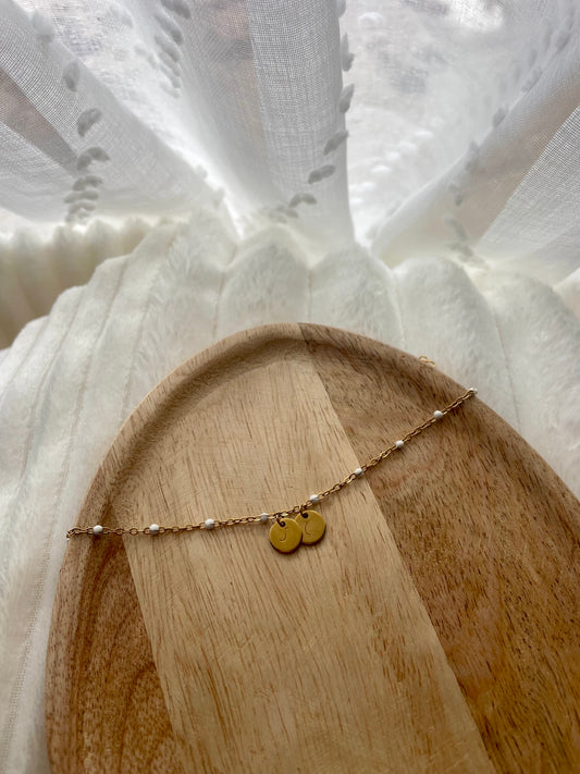 Bracelet lettres personnalisées