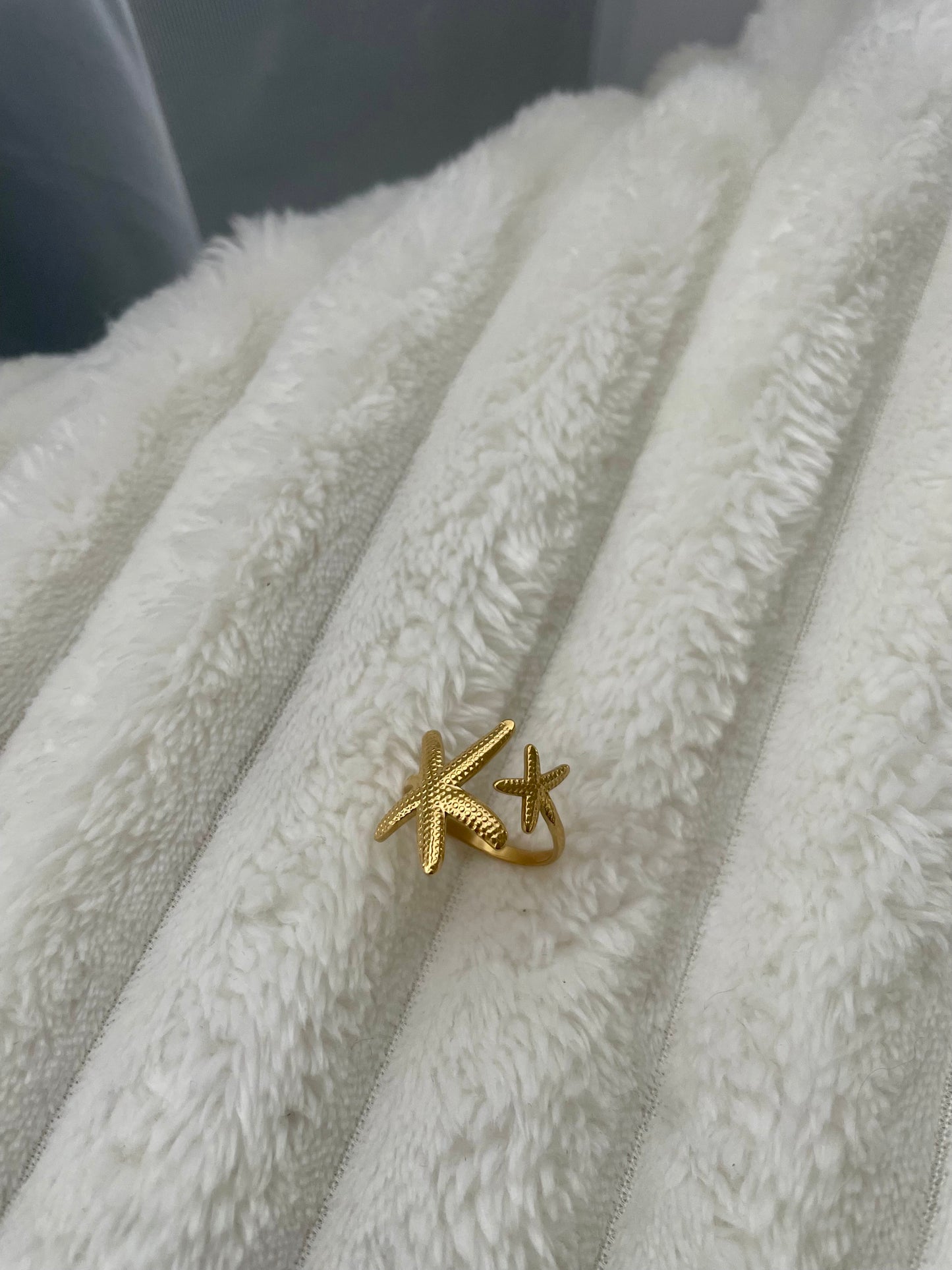 Bague étoile de mer